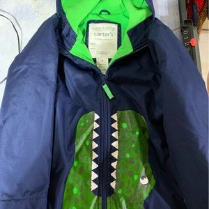 Boys alligator spring jacket. Zip up. Only worn a few times. Size 7 Carters